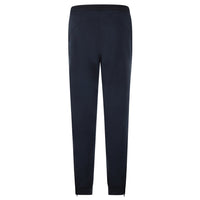 Navy joggers with zippers at the legs and side pockets super soft fabric