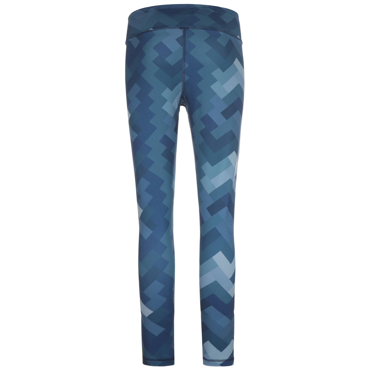 Re-Born Sport Dames legging tight reversible camo blauw achterkant O-2135-1