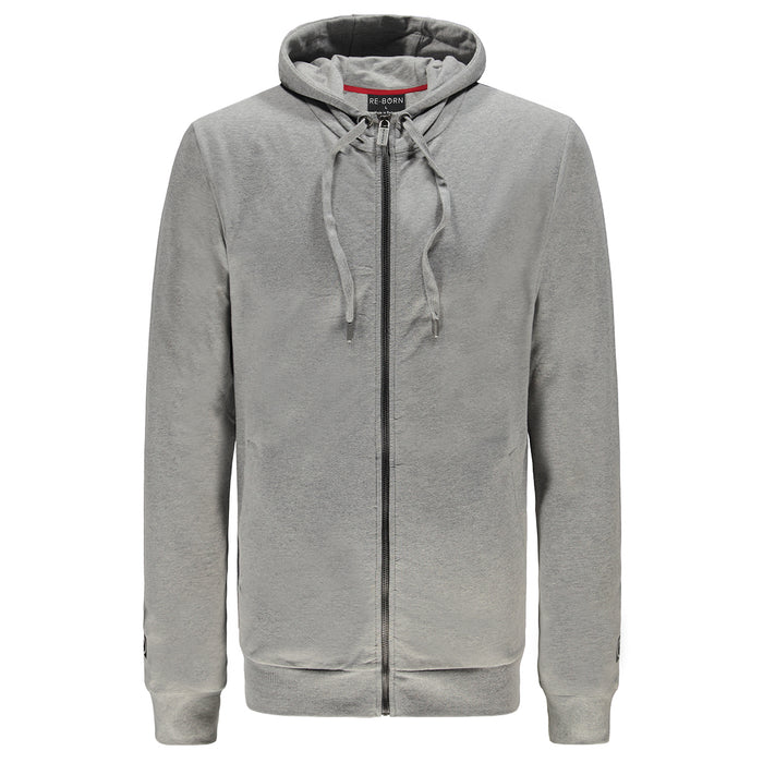 Re-Borns-Sport-capuchon-trui-met-rits-grijs-voorkant-M-1816-1